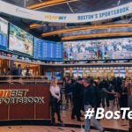 The WynnBET Sports Book at Encore Boston Harbor.