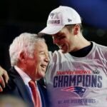 Robert Kraft Tom Brady