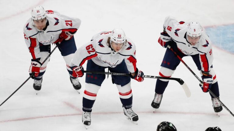 Capitals trade Garnet Hathaway and Dmitry Orlov to Boston Bruins for three  draft picks