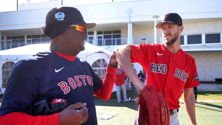 Tom Brady Red Sox batting practice 