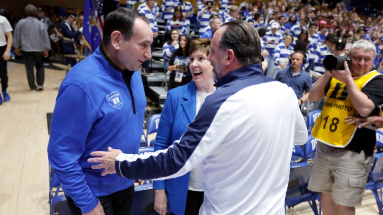 Mike Krzyzewski stays busy with 'Basketball and Beyond', speeches