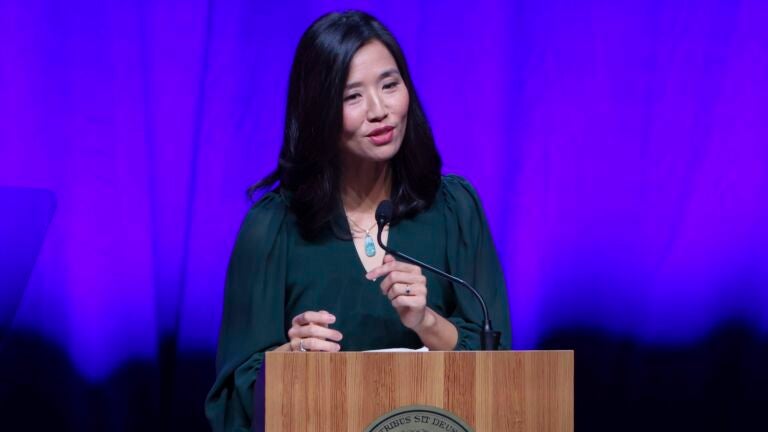 Boston Mayor Michelle Wu.