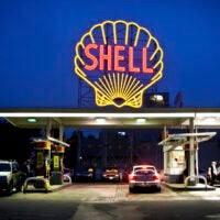 Cambridge Shell sign