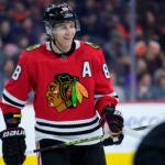 Patrick Kane while playing for Chicago.