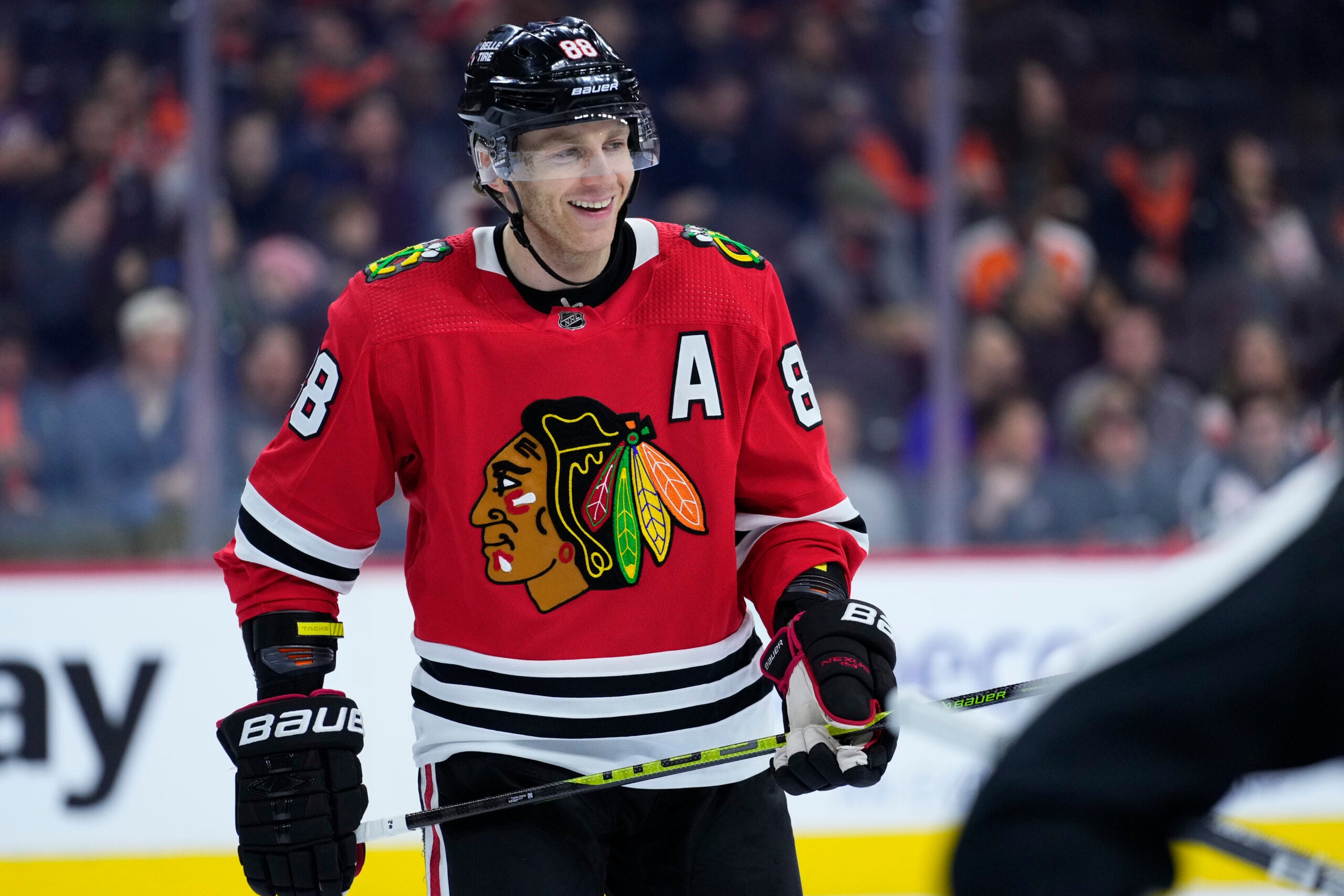 Patrick Kane while playing for Chicago.