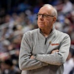 Syracuse men's basketball coach Jim Boeheim.