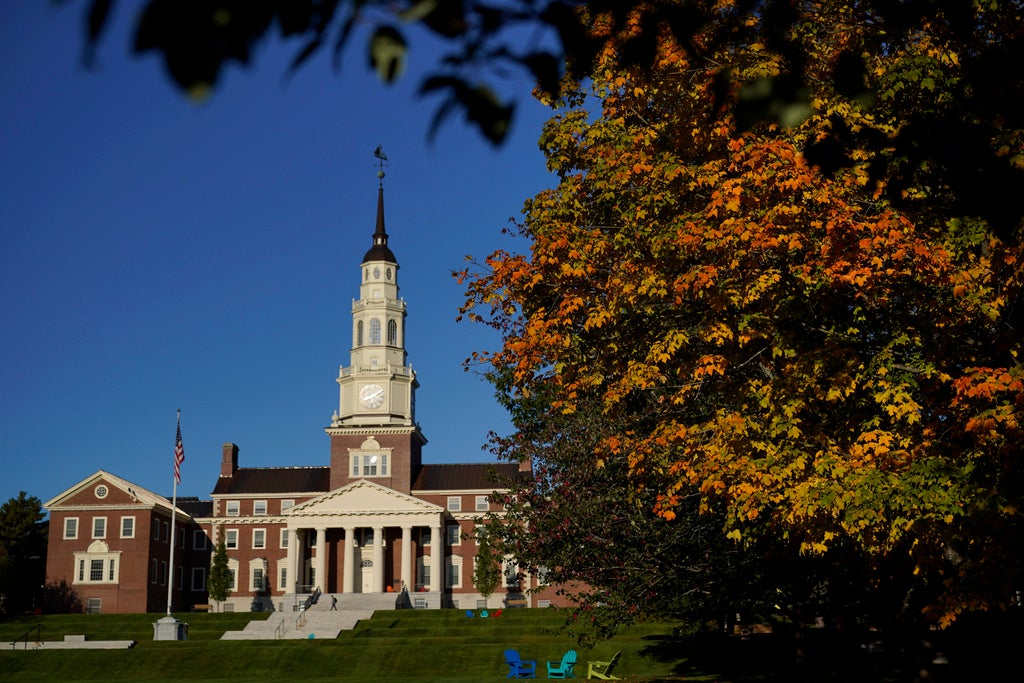 The Miller Library at Colby College.