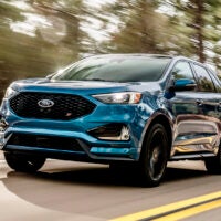 The Ford Edge ST.