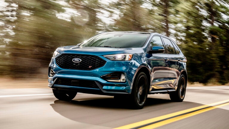 The Ford Edge ST.