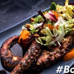 Spanish Octopus at Pescador in Hotel Commonwealth in Kenmore Square.