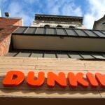 Dunkin' sign