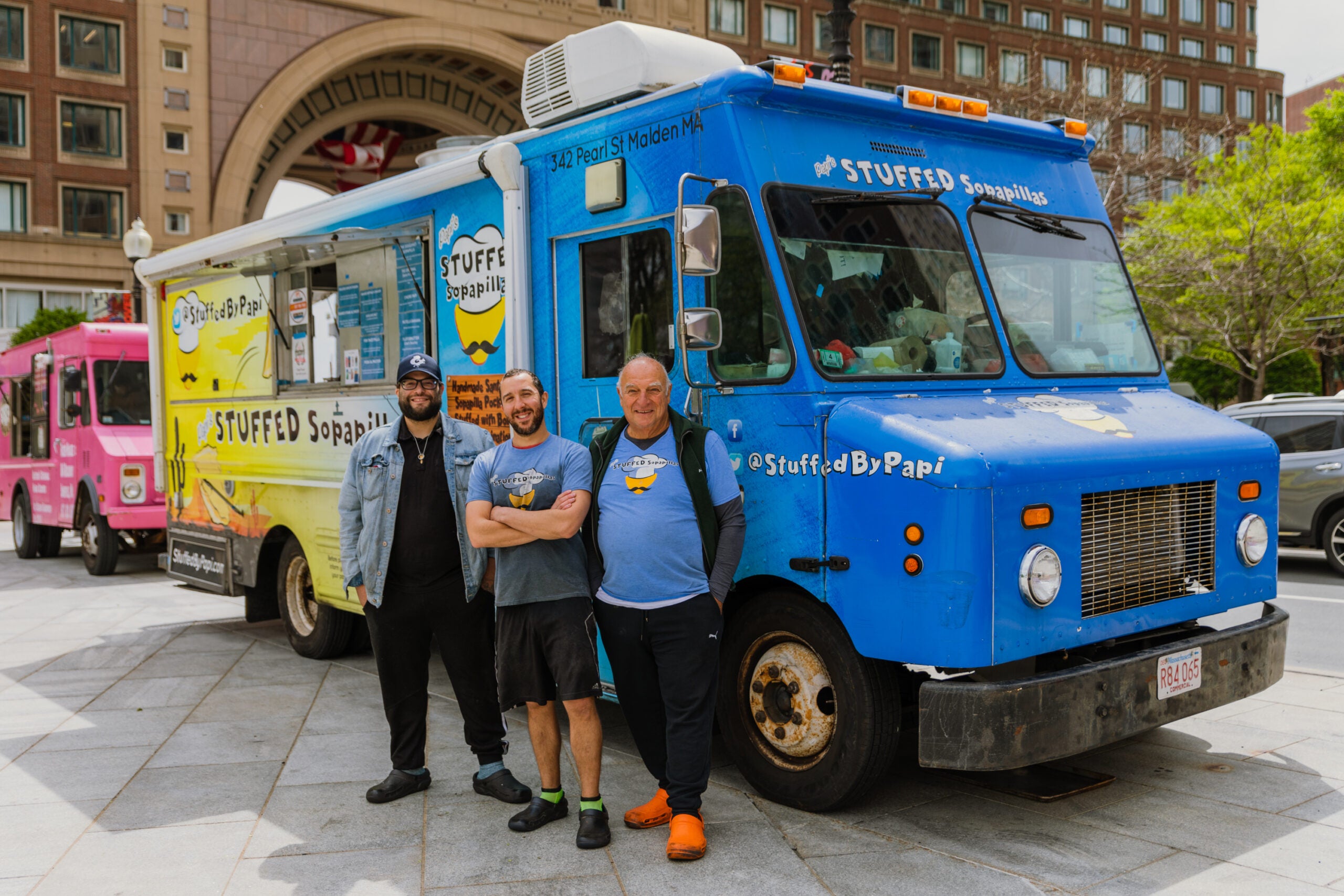 The Papi's Stuffed Sopapillas food truck.