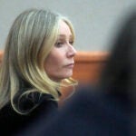 Gwyneth Paltrow sits in court