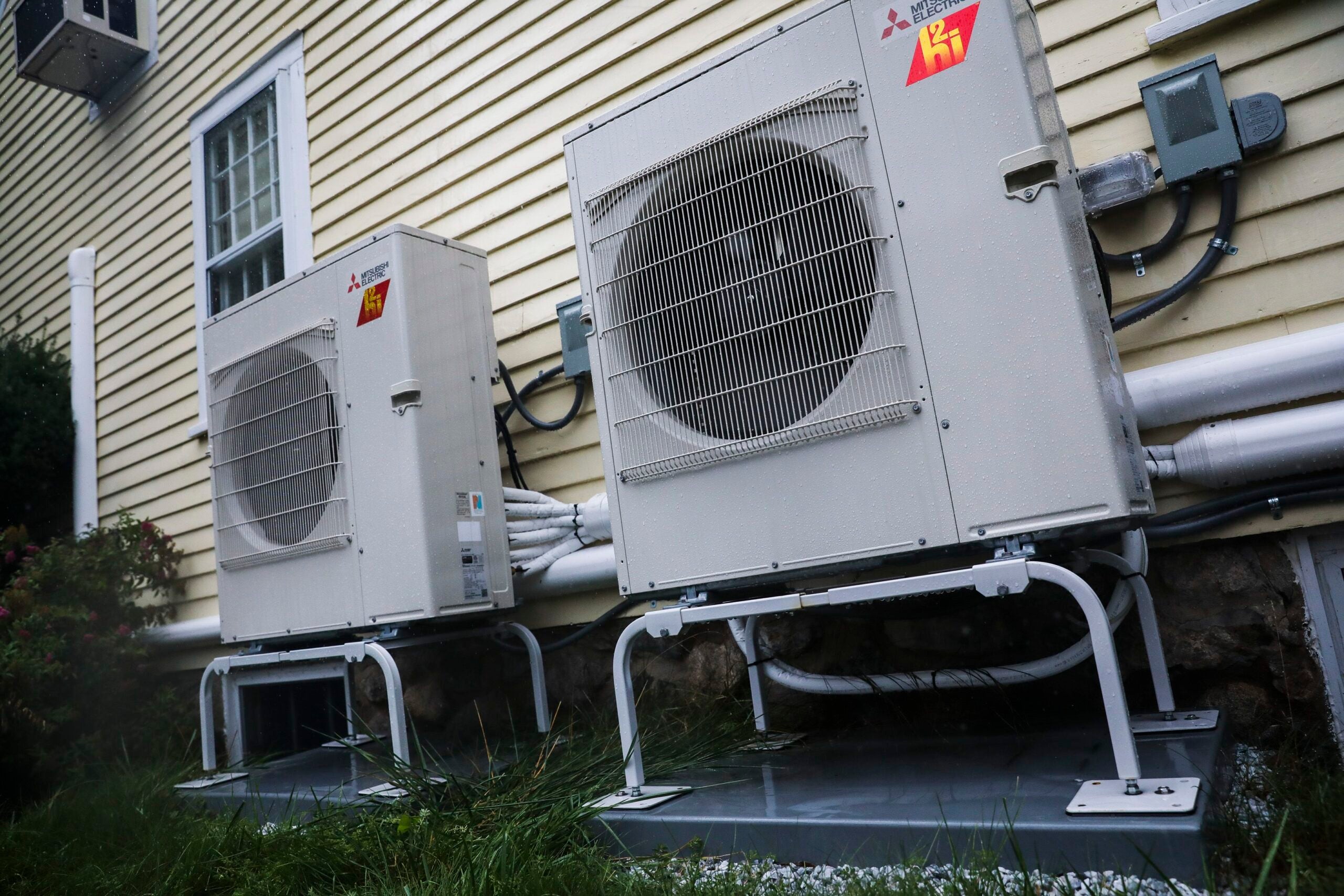 Heat pumps for more environmentally sustainable homes.
