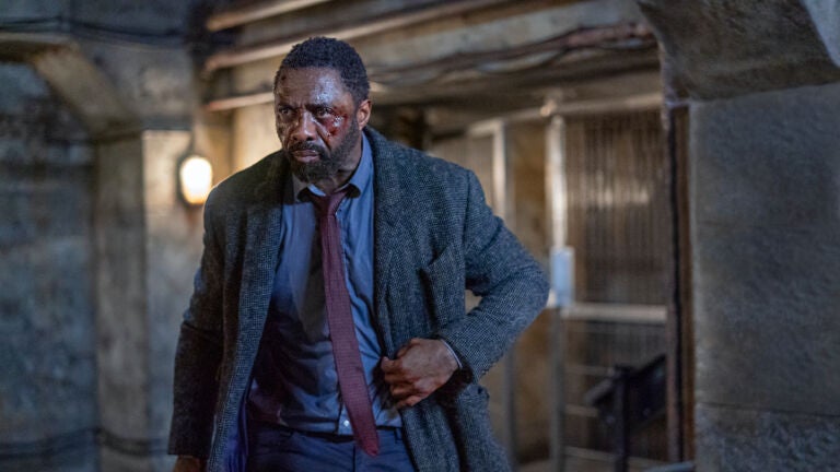 Idris Elba in "Luther: The Fallen Sun."