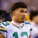 New Jets wide receiver Allen Lazard.