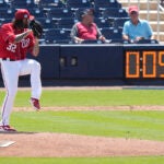 The pitch clock is one of the major rule changes this spring.