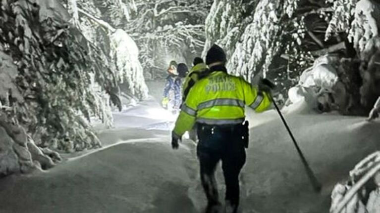 Search and Rescue Mission saves hikers in Mt. Washington State Forest