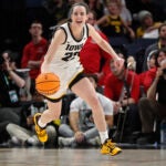 Iowa point guard Caitlin Clark.