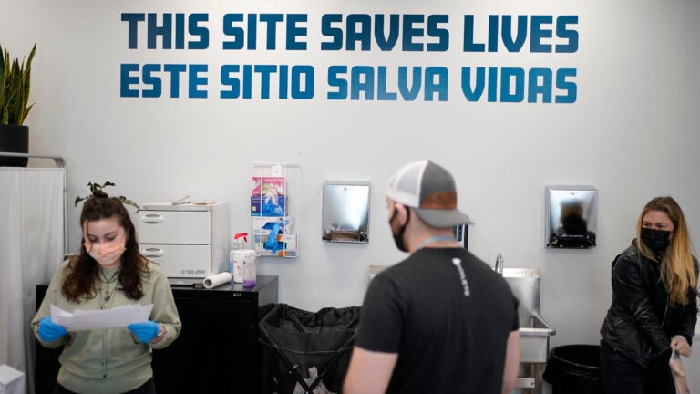A safe injection site in New York City