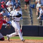 Anthony Rizzo taking advantage of the new MLB shift rules.