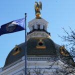 The dome of the New Hampshire State House.