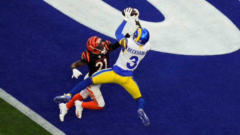 Odell Beckham Jr.'s highlight catch Sunday night opens great debate