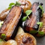 Sacrilicious pork belly dish