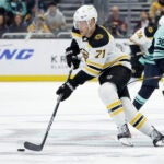 Taylor Hall is one of several Bruins currently injured.