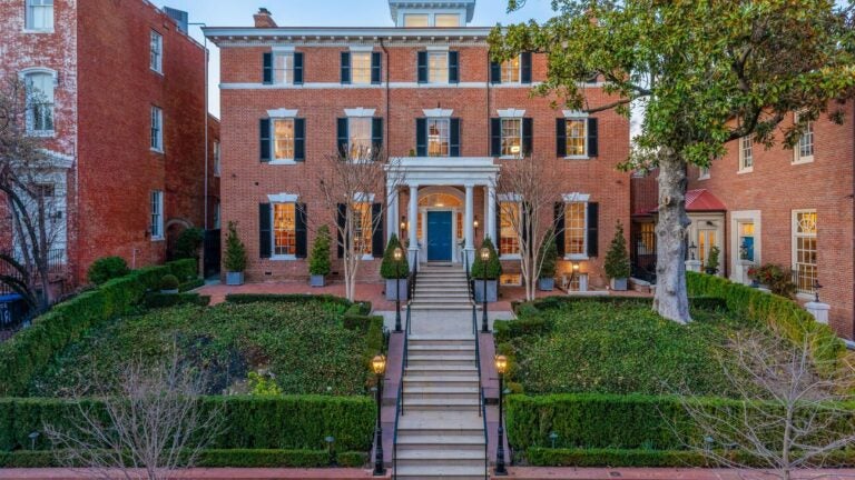 Jackie Kennedy's former Georgetown home