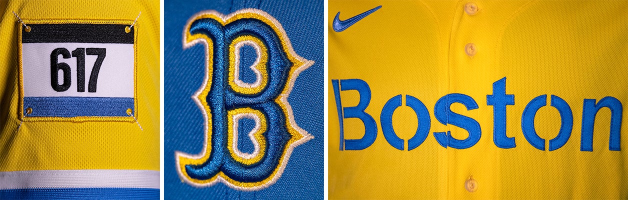 Boston Red Sox bringing back yellow and blue jerseys this week