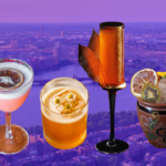 The B-Side national cocktail day spring cocktails.