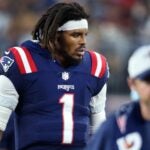 Former Patriots quarterback Cam Newton.