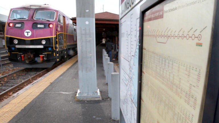 It's 'slippery rail' season for the commuter rail