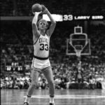 Larry Bird shooting