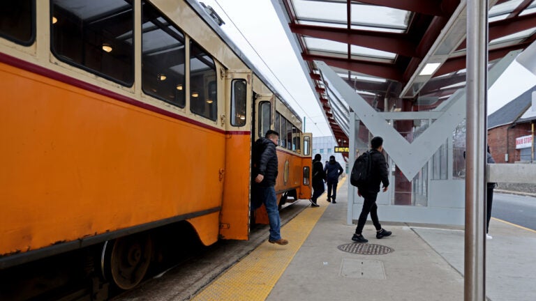 Disabled Mattapan trolley disables two other Mattapan trolleys