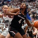 South Carolina forward Aliyah Boston.