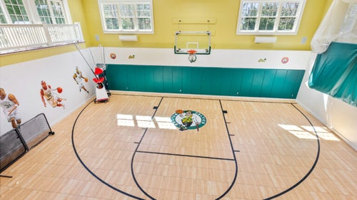 For $6.79m, a Newton mansion with a Boston Celtics court