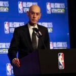 NBA commissioner Adam Silver.