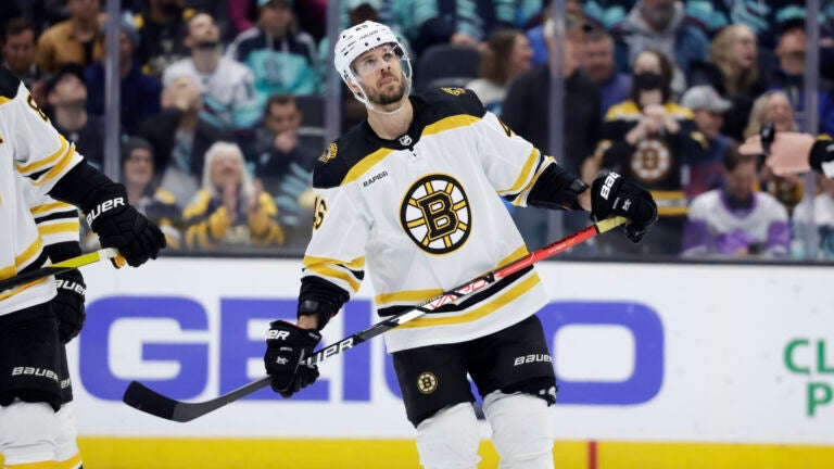 Bruins' David Krejci to take warmups ahead of Game 6