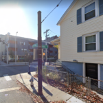 The intersection of Rindge Ave & Clifton Pl, in Cambridge