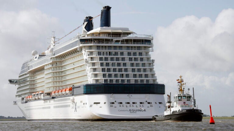 The Celebrity Equinox.
