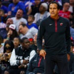 Erik Spoelstra's Heat are one of the eight NBA team's in the play-in tournament.