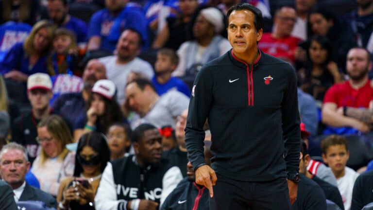 Erik Spoelstra's Heat are one of the eight NBA team's in the play-in tournament.