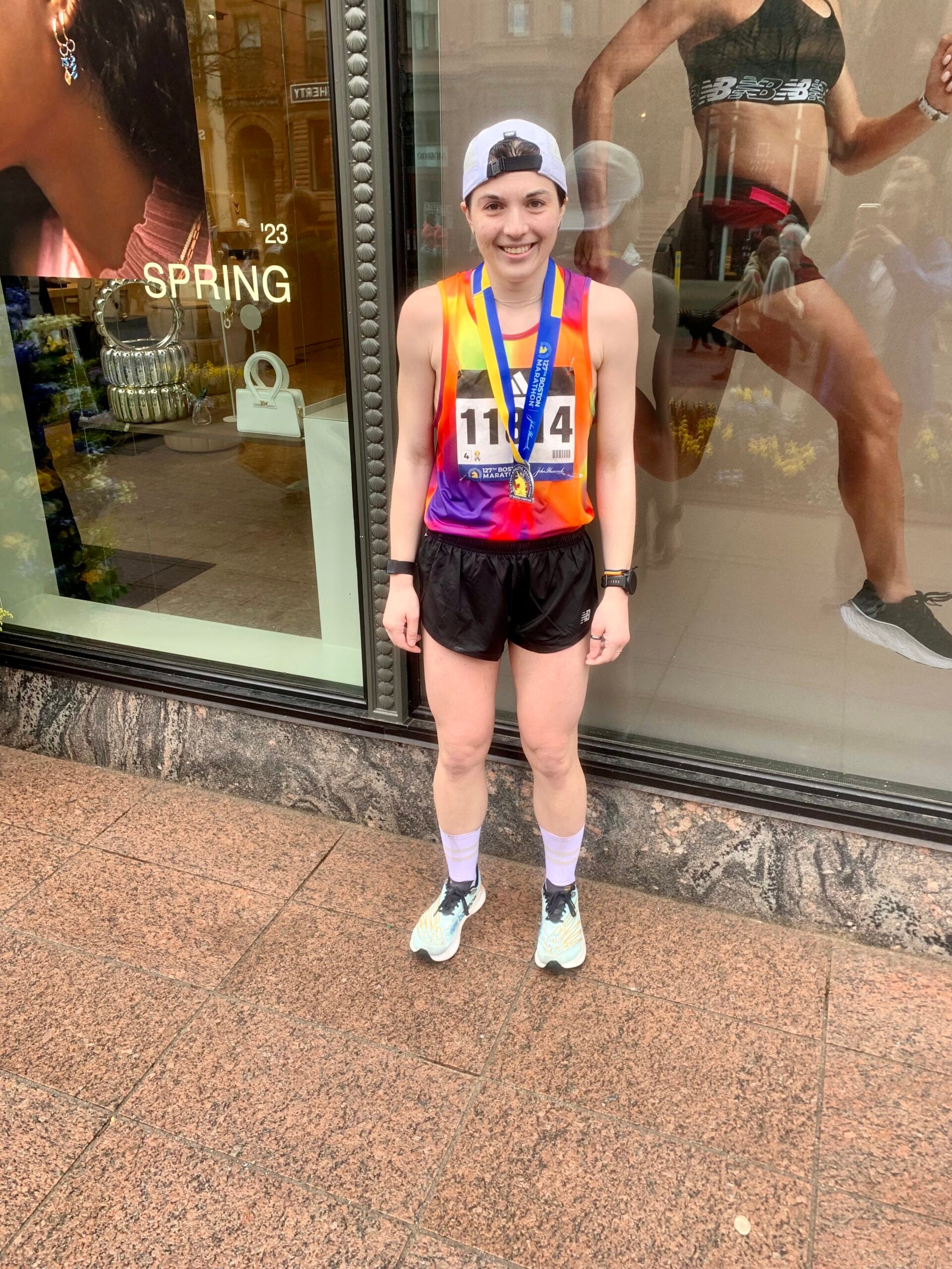 Bostonian recognized in nonbinary division reflects on historic marathon