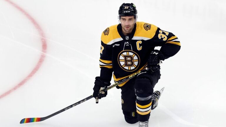 As he enters his 18th NHL season, Bruins captain Patrice Bergeron