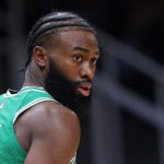 Jaylen Brown No Mask