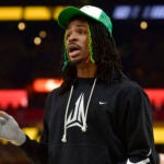 Ja Morant missed game 2 of the NBA playoffs with a hand injury.