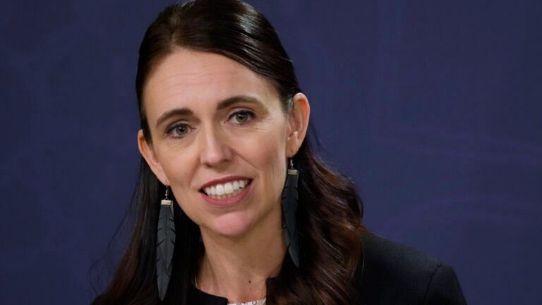 Former New Zealand Prime Minister Jacinda Ardern