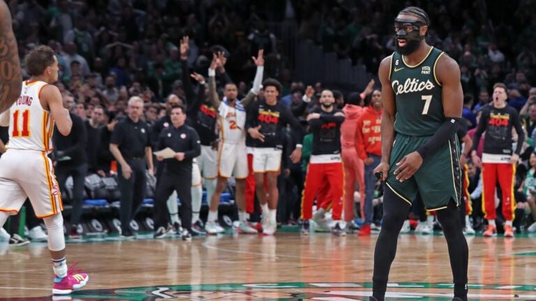 Celtics' Jaylen Brown says officials are targeting him on travel